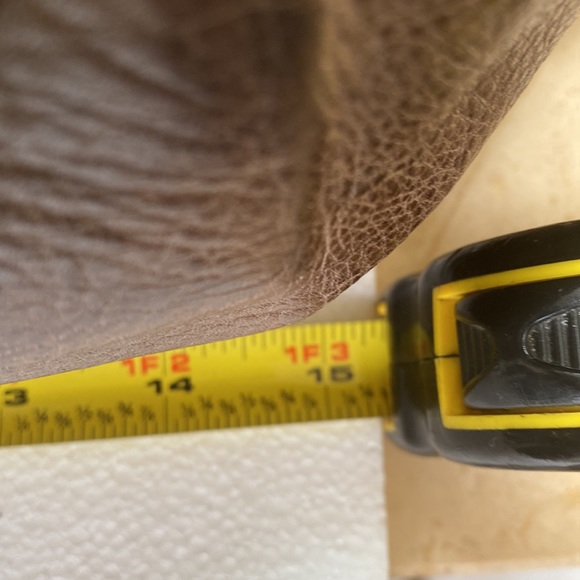 Free People leather satchel bag. Appr: 12by15 size. - Picture 10 of 11